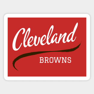 Browns Football Magnet